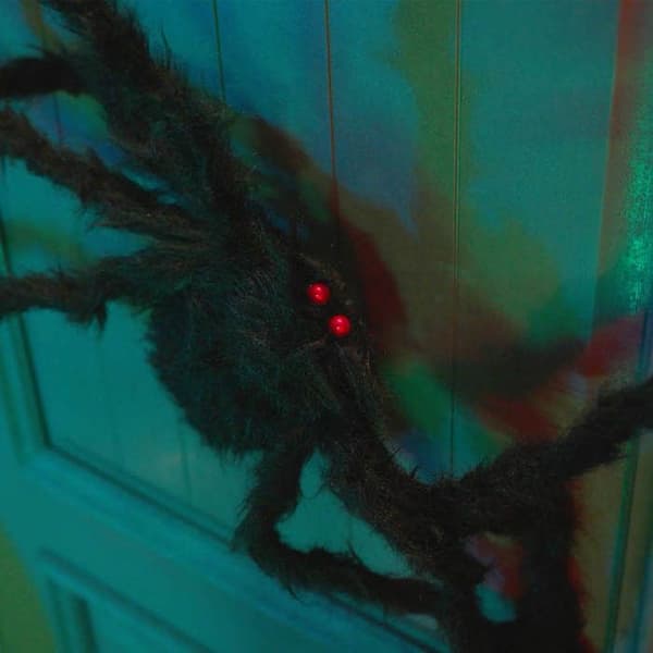 Halloween-dekoration - vidaXL - Edderkop - Sort - 75 cm - Pakke med 6