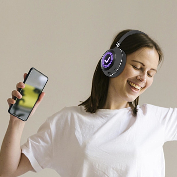 AKZ-K69 2023 Headset Bluetooth-headset med stort batteri, lysende åndedrætslys, F272