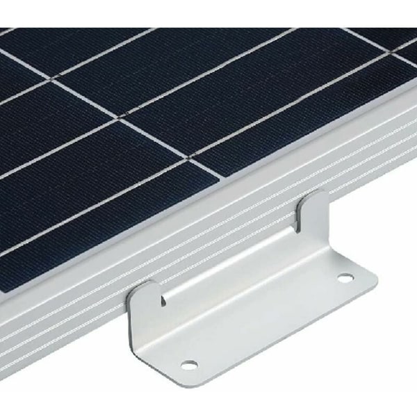Aurinkopaneelikiinnike aurinkopaneelien siltaus Z 4 kpl aurinkopaneelin kiinnikkeet ruuveilla