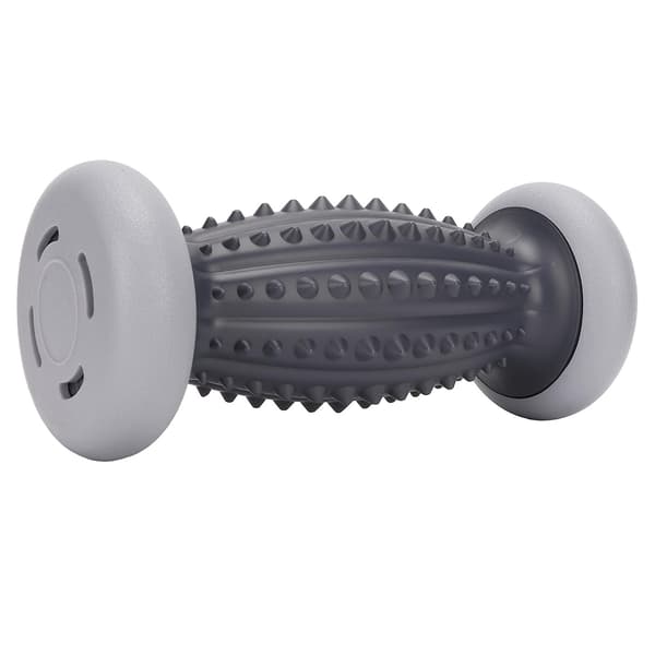 Ergonomisk Fodmassagerulle til Dybdemassage - Grå/Sort