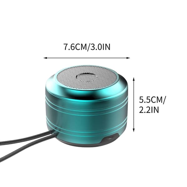 Kannettava Bluetooth 5.0 -kaiutin (vihreä)