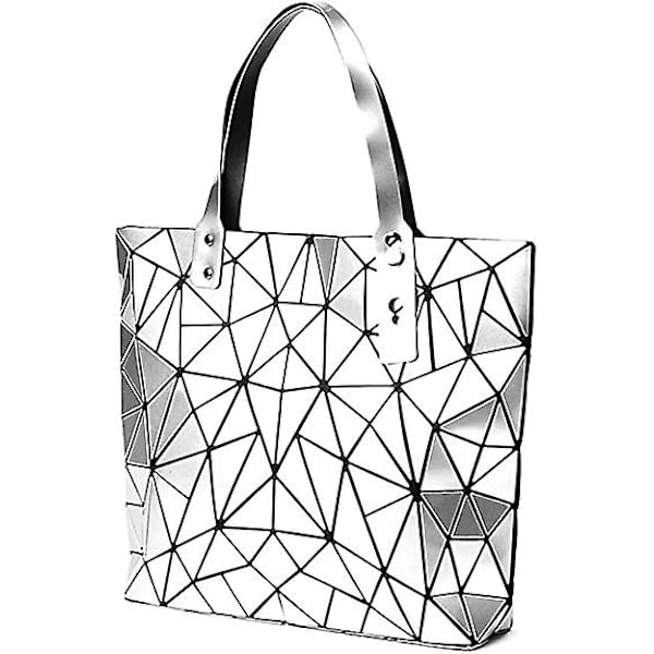 Kvinde Holografisk Laser Kuvert Clutch Håndtaske Skuldertaske Tote