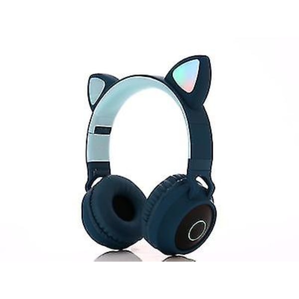 Kids Bluetooth 5.0 Kattøre Hodetelefoner Foldbare (bilde 5)