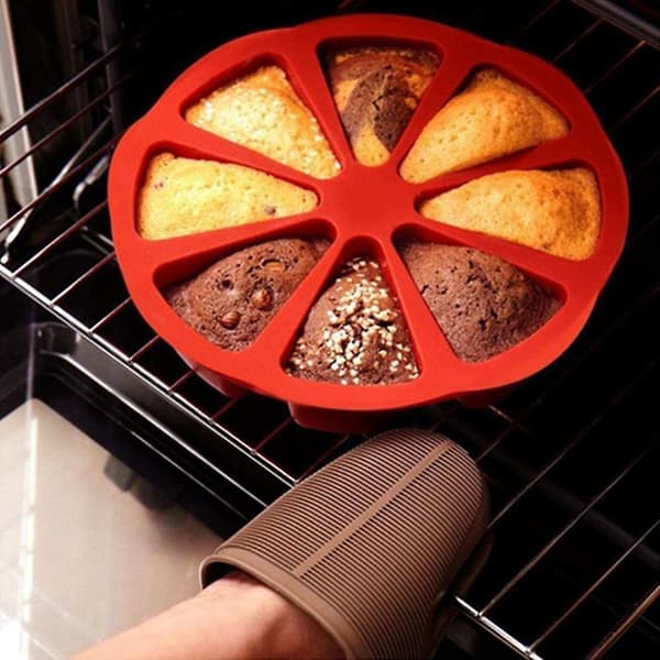 Kakeform | 8 punkter Scone DIY kakeverktøy - Rød