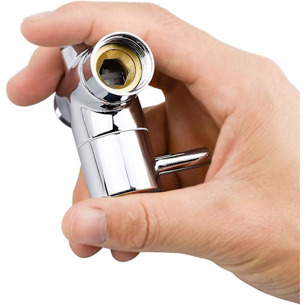 3-vejs bruserventil, bruserkomponenter, universel montering, 3-vejs bruserhane G 1/2\" bruserhåndbruser, bruseradapter, bruserventil