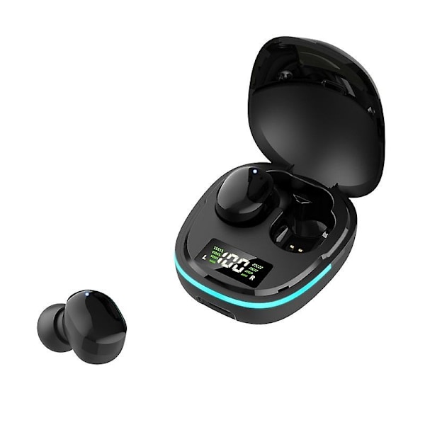 Tws trådløse Bluetooth 5.3 øretelefoner med mikrofon 9d Hifi Stereo In Ear-hodetelefoner Støyreduksjon Håndfri trådløse ørepropper Sportsmusikk Headset med L