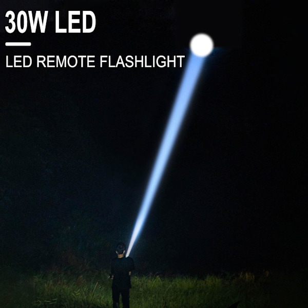 Ficklampa Belysning Utomhus Stark Ficklampa（G）
