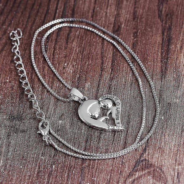 \"Mors Dag Present Mor Dotter Lager Halsband Mors Dag Present Sammanfogad Halsband\"