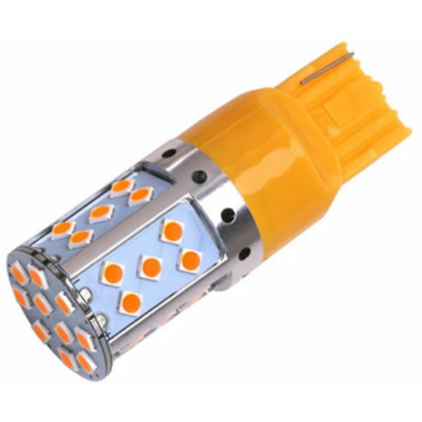 2 stk. LED-blinklys til bil, Iave Anti Strobe Modificeret Dobbelt Flash-pære