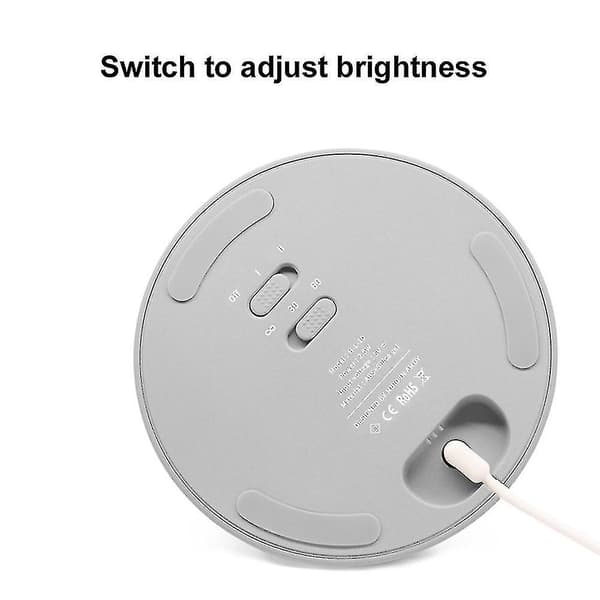Snøfjell Silikon LED Lader Nattlys