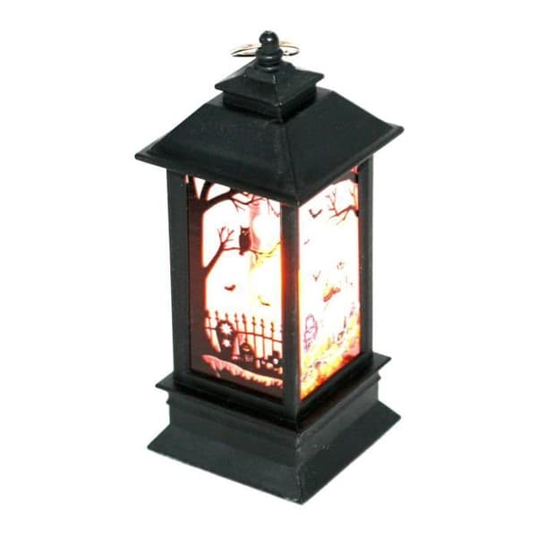Halloween LED Dekorativ Lanterne - Skelet