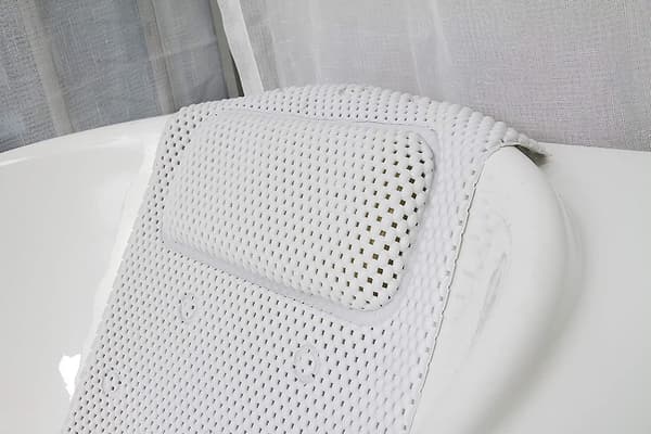 Fuld kropsstøtte bademåtte med badepude, 3d Air Mesh Spa badekarpude