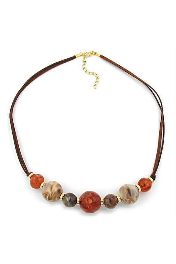 Halsband Bruna Pärlor 55cm - Gl02618