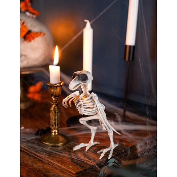 19,5 cm Krageskelet Halloween Dekoration