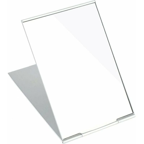 Pocket Mirror Bärbar Spegel Skrivbord Sminkspegel Vikbart Spegelbord Hemresa 10x15cm