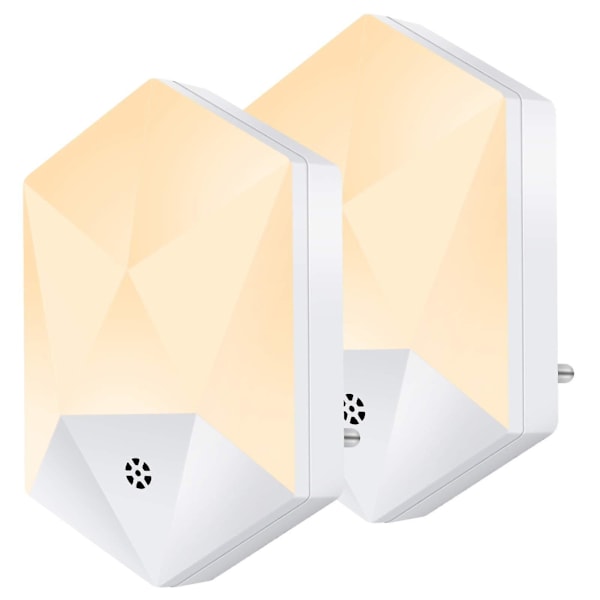 Børns nattelys LED nattelys automatisk elektrisk stik Plug-and-play netstrøms nattelys med