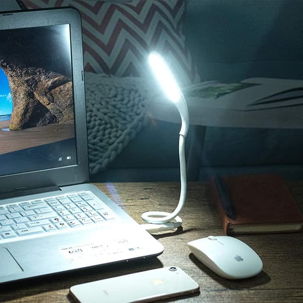 Usb Led-lys, Touch Dimmable Led Usb-lys, Fleksibel Bærbar Nattlys Læselys