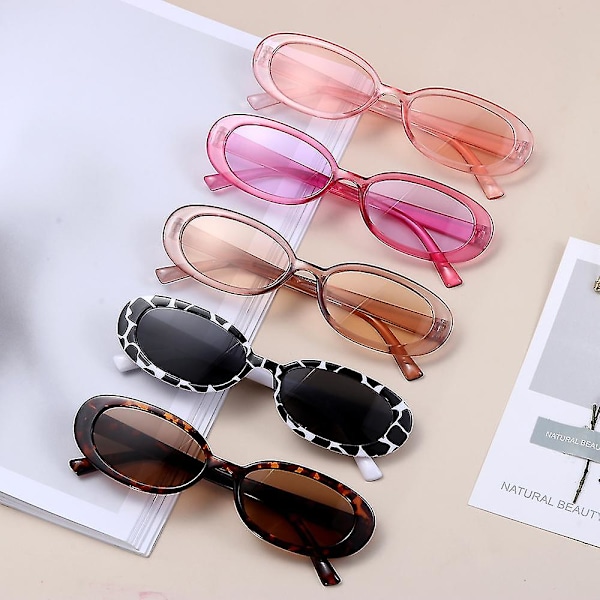 Muodikkaat ovaalin muotoiset aurinkolasit, retro aurinkolasit naisille, Okulary, pienet sävytetyt polarisoidut silmälasit, Uv400 aurinkolasit Gafas（C03）