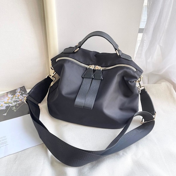 Kvinners Lette Nylon Håndveske Vanntett Reise Shopping Skulder Bag Utsøkt Gave til Damer Bursdag（Kamuflasje）