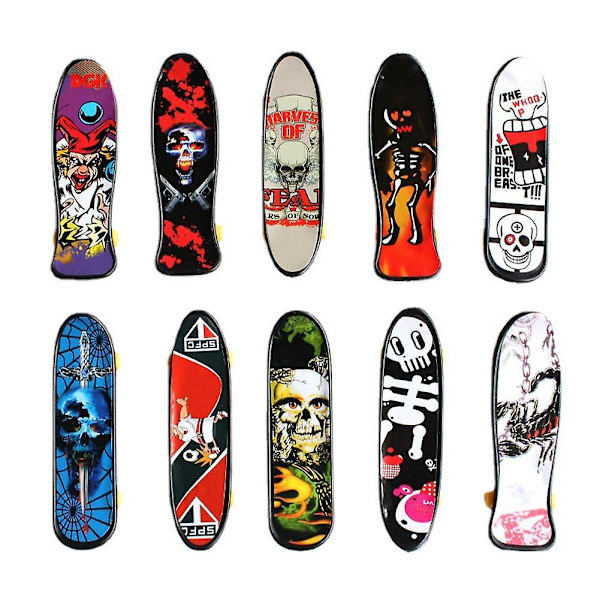 Mini Finger Skateboard Plast Fingerboard Finger Skate Legetøj Bedste Julefødselsdagsgave Til（Som vist）