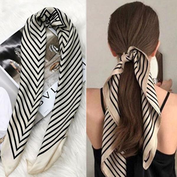 Kvinners silkeskjerf imitert silke profesjonelt skjerf 27,6''*27,6''