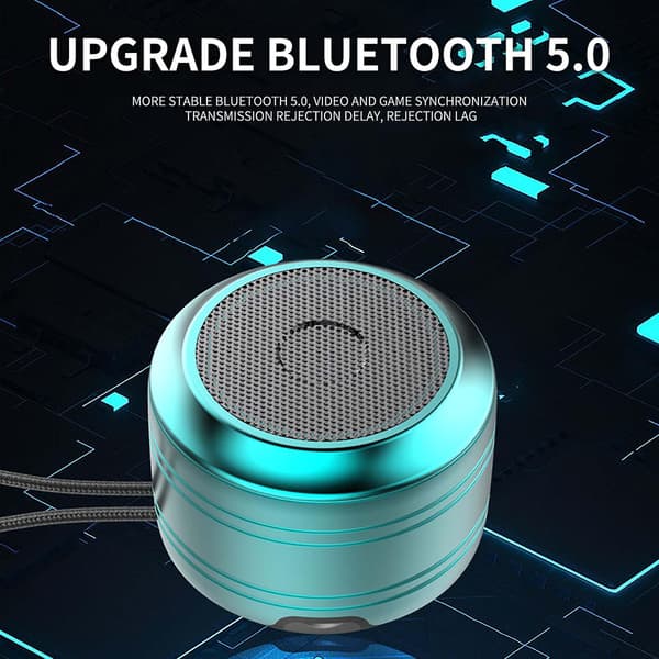 Kannettava Bluetooth 5.0 -kaiutin (vihreä)
