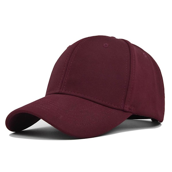 Solid Color Baseball Cap European And American Baseball Cap Outdoor Sports Cap Curved Brim Hat Sunshade Peaked Cap Light Board Cap