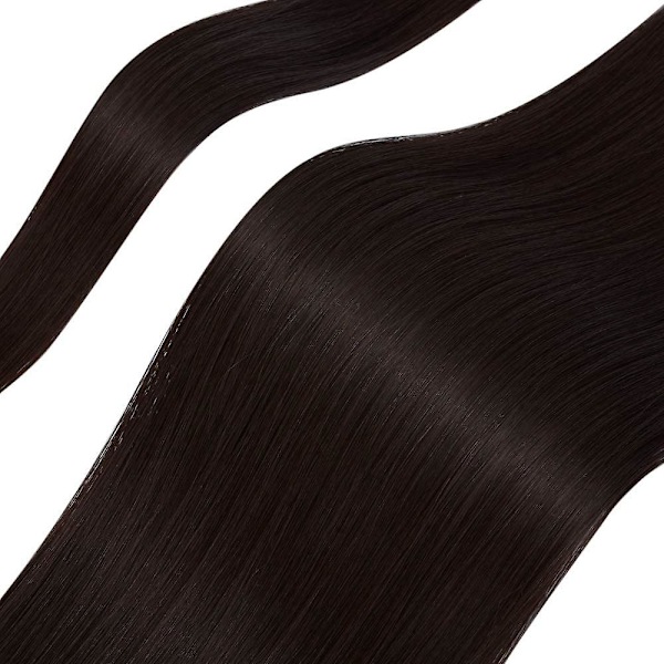 28 tum Ponytail Extension Lång Rak Wrap Around Clip In Syntetisk Fiber Acsergery Present