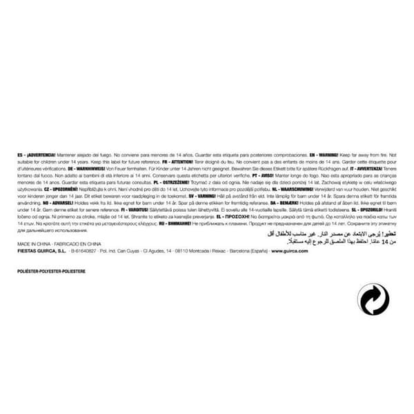 Dekorativ Människoskalle, Polystyren, 32cm, Beige vit XXS