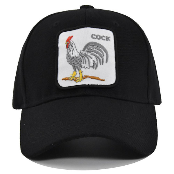 Tre-dimensionelt broderi baseball cap hane broderi cap skygge baseball cap trucker hat