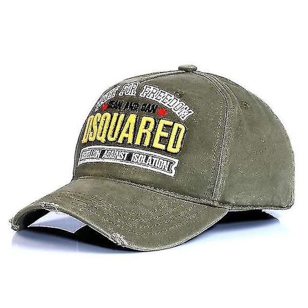 Man Baseball Cap Dsq2 Sports Cap（Grön）