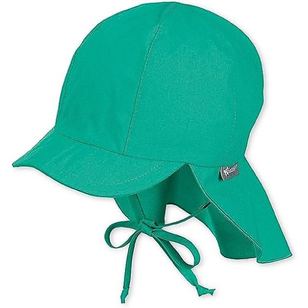 Grön- 1 st med mask, snöre och hatt, huvudomkrets 44-48cm