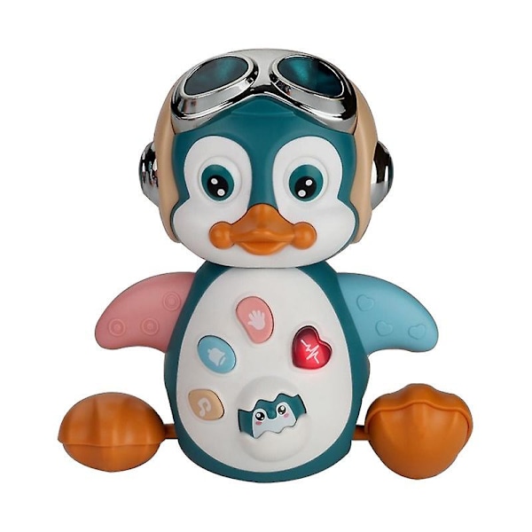 Electric Music Swinging Penguin Baby Dancing Toy Wholesale Early Education Walking Enlightenment