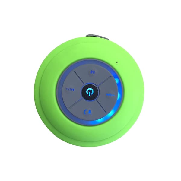 Bærbar Bluetooth-høyttaler for dusj (grønn)