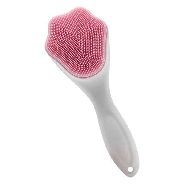 Silikone Klo Face Wash Brush Maske Brush Manuel Face Wash Brush Massage Brush Manuel Rensning Rengøring Brush Klo Rensning Brush（Pink）