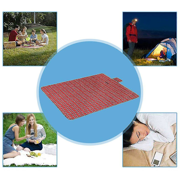 Foldable Beach Dampproof Picnic Mat For Outdoor Camping Hiking Traveling