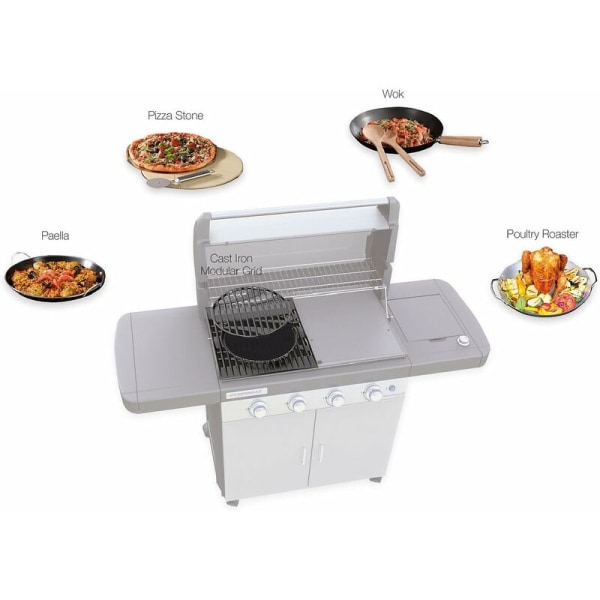 Culinary Modular 2000014576 Siipikarjan vuoka harmaa/musta 32 x 31 x 8 cm - DKSFJKL