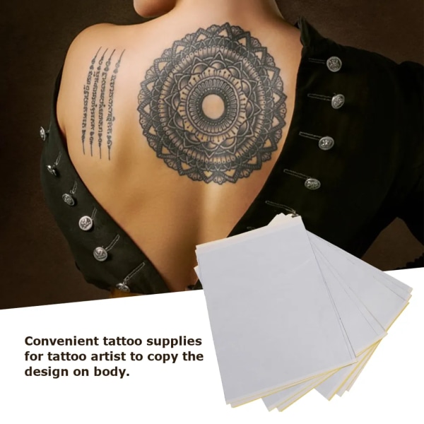 A4-tatueringsöverföringspapper Thermal stencilpapper för tatueringstillämpning Tatueringstillbehör