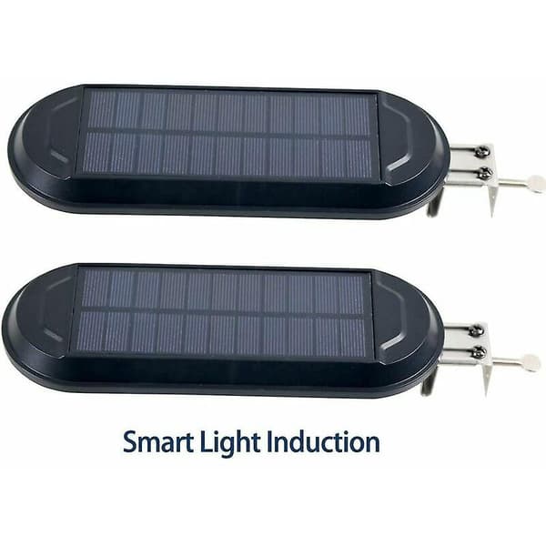 18 LED solcelle gatelys, Iave utendørs solcellelys 180 vidvinkel