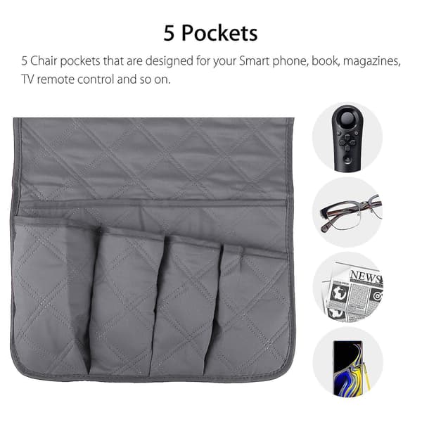 Sofa Armlene Organizer Armstol Holder Cover, Lommeholder Organizer