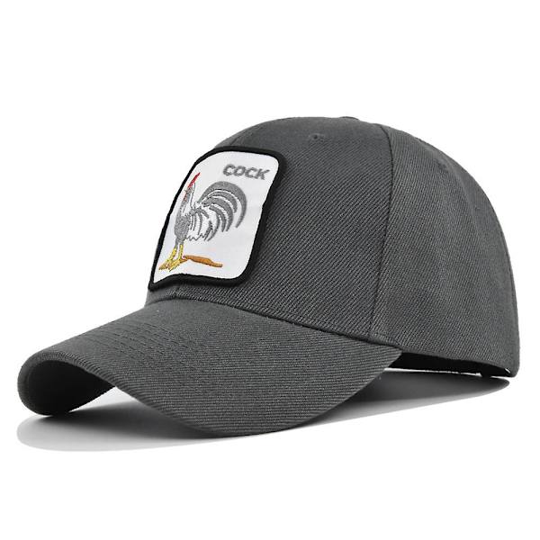 Tre-dimensionelt broderi baseball cap hane broderi cap skygge baseball cap trucker hat