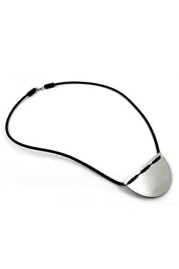 Halsband Halvmåne Rostfritt Stål 50cm - Gl07841