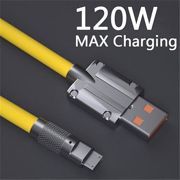 Datakabel, 120w datakabel, superrask lader, datakabel, hurtigladekabel, USB-kabel, USB-datakabel, mobiltelefonkabler, ladekabel, telefonladekabel