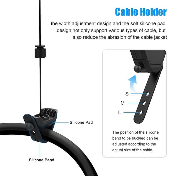 Til Vr All-In-One Headset Hook Game Virtual Reality Multi-Function Praktisk Hook（Sort）