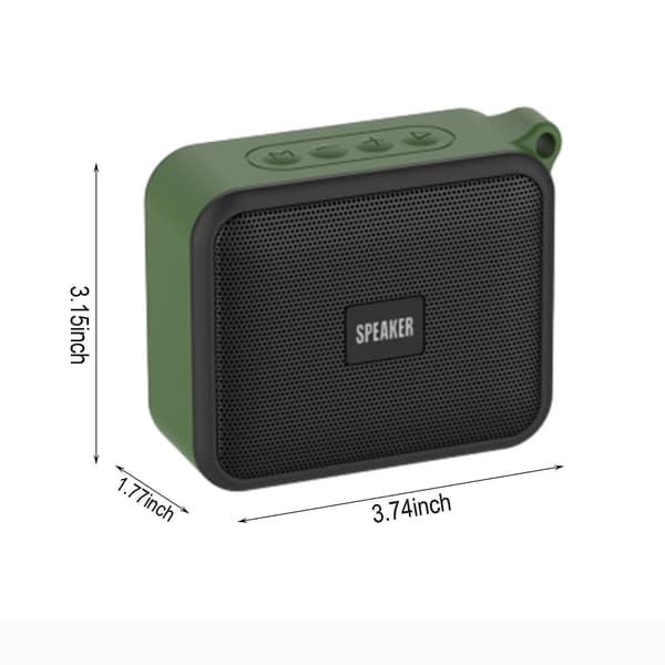 Rea Utomhus Vattentät Bärbar Bluetooth-högtalare Högt Värde Utsökt Present Mini Trådlös Bluetooth-stereo