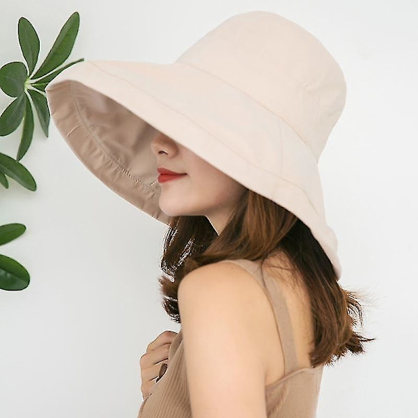 Dame Solhatt Med UV-beskyttelse Foldbar