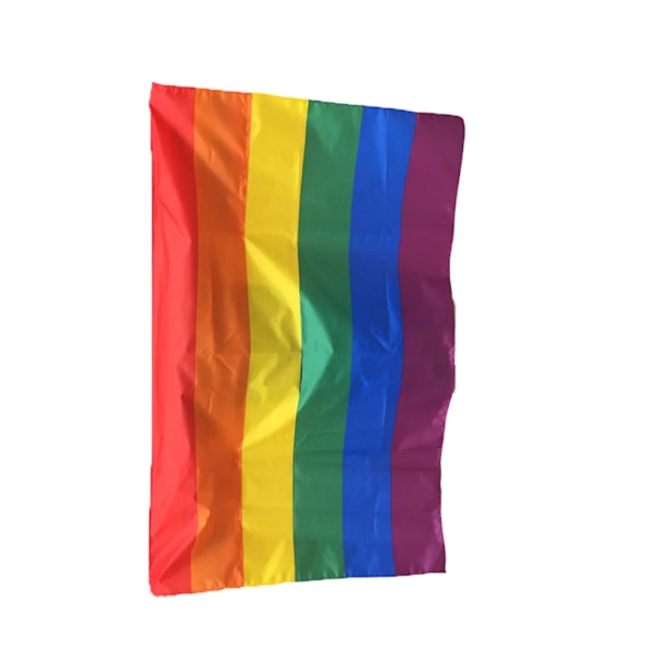 Pride Regnbågsflagga 3x5 Utomhus Starka Färger Flagga för Rum Gård (Mönster 2,）
