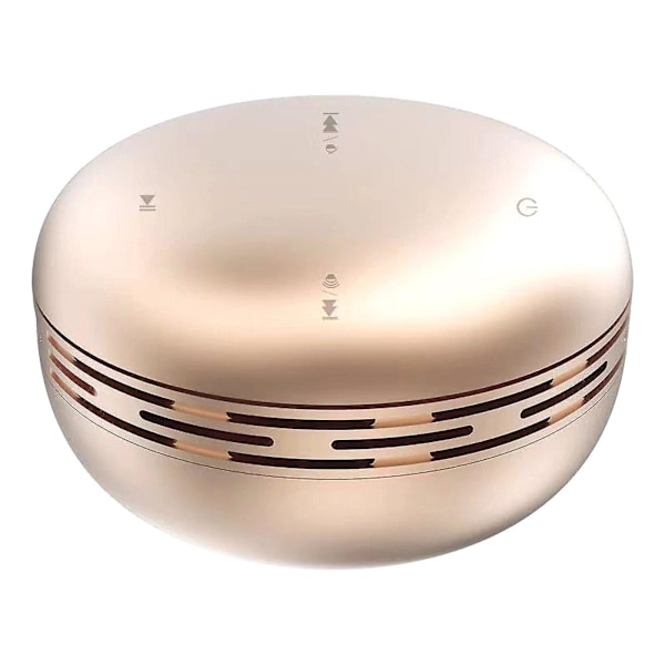 Macaron Bluetooth-høyttaler utendørs bærbar mini rund burger liten lydavstand (Z)