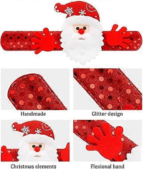 20-pack Jularmband Julspänne Armband Partygåvor Jularmband Jul