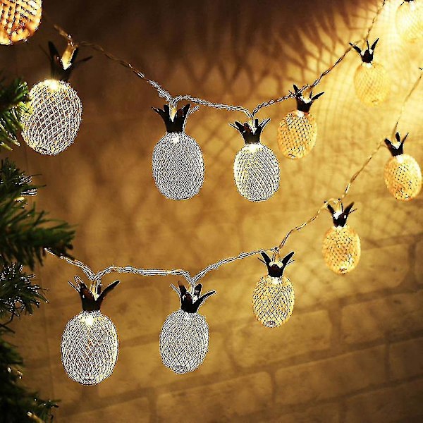1,5 m 10 LED bomullsboll ljusslinga fest bröllop jul dekorationsljus
